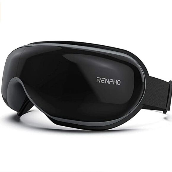 NWT RENPHO Eye Massager with Heat Bluetooth Music, color: black - Picture 1 of 15